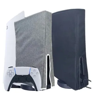 Funda Protectora Contra el Polvo para Consola <span class=keywords><strong>Sony</strong></span>, Cubierta Protectora para <span class=keywords><strong>PS5</strong></span> (Modelos Horizontales, Modelos Verticales) - Product Image 1