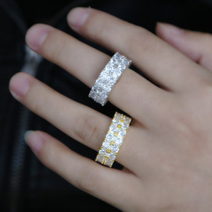 Conceptions de bague en pierre pour hommes 2024 nouvelle bande de fiançailles en diamant arrivée - Product Image 5