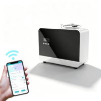 Diffuseur de parfum automatique sans eau pour système HVAC, 800 ml, en métal, avec contrôle Wi-Fi via application et verrouillage de sécurité, pour OEM