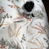 Ensemble de draps de lit en coton de qualité hôtelière 400TC, 4 pièces, jetables, à motifs floraux, personnalisables - Disponible