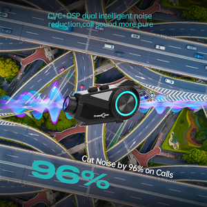 FreedCoon R3 2K Motorradhelm mit großem Akku für Intercom, Videorekorder und Kamera aus ABS-Kunststoff - Product Image 5