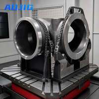 Kit de serrage à chaîne pour fixation de bride de valve, support en acier allié à rainure en T pour opérations de fraisage CNC de précision