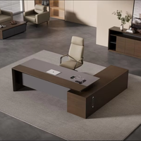 Bureau de luxe Bureau de direction moderne Fabricant de mobilier de bureau Boss Executive Table