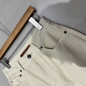 Pantalon <span class=keywords><strong>cigarette</strong></span> décontracté <span class=keywords><strong>taille</strong></span> <span class=keywords><strong>haute</strong></span>, coupe droite ample, respirant, en tissu fluide, coupe classique - Product Image 3