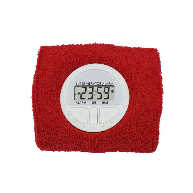 Silent Alarm Wristband Vibrating Watch Silent Wrist Shock Clock Vibration Bracelet Vibrating Alarm Clock for Heavy Sleepers