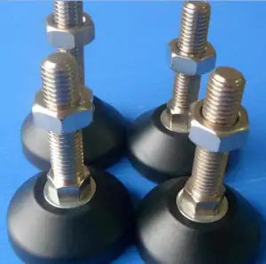 Dlpo M8X80mm ปรับสกรูเฟอร์นิเจอร์ขารองรับ Universal Hooves Fixed Anchor ถ้วยสำหรับเครื่อง