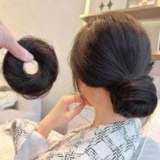 Inmo Dang 1P Style Accesorios para el cabello para mujeres Postizo alto con banda para el cabello - Product Image 1