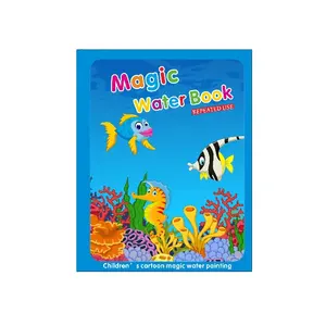 Buku Air Ajaib Menggambar dengan Satu Pena, Buku Mewarnai Air Anak-anak untuk Menulis 2588