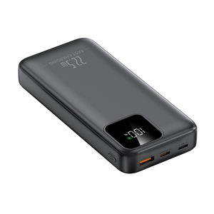 Batería Externa Original de 20000mAh con Panel Solar de 20W, Cargador de Teléfono, Componentes Electrónicos IC Originales, Tipo Portátil - Product Image 1