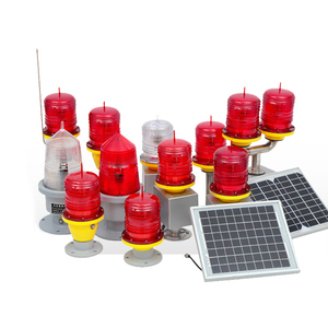 Pista Nav <span class=keywords><strong>Led</strong></span> Aircraft Powered Navigation Telecom Advertencia Obstrucción de batería Luz de aviación <span class=keywords><strong>solar</strong></span> baja para grúa torre - Product Image 1