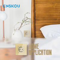 CNSKOU Offre Spéciale dernière conception App contrôle 16A EU Standard prise de courant pour maison intelligente pour Tuya Wifi Smartr maison