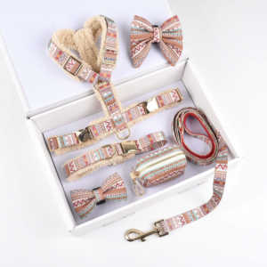 SinSky-Conjunto de arnés de nailon con forma de Y para perros, arnés de entrenamiento para perros sin tirones, chaleco, collar de correa para perros - Product Image 6