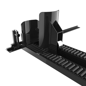 2023 Plastic <b>Metal</b> Gravitation <b>Roller</b> Shelf Track Shelf for Supermarket - Product Image 2