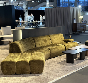 Nordic आधुनिक रेक्लाइन सोफे नींद मॉड्यूलर संयोजन कपड़े सेट लक्जरी लिविंग रूम फर्नीचर घुमावदार कोने सोफे - Product Image 1