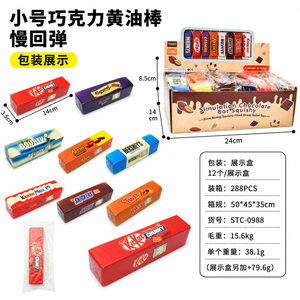 ของเล่นคลายเครียดธีมฮาโลวีน บัตเตอร์สติ๊ก มิลค์บาร์ ของเล่นบีบคลายเครียดแบบคืนตัวช้า - Product Image 2