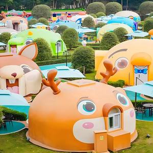 Bricolage modulaire en graphène EPS forme de bol Geo Igloo Dôme préfabriqué Maison le feu Niveau B1 pour cabine préfabriquée Petit bureau à domicile Hôtel - Product Image 5