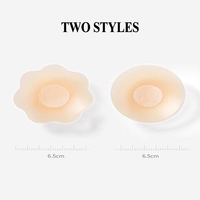 Cache-tétons en silicone 100 % invisible et réutilisable de 6,5 cm, idéal pour les robes de mariée et le quotidien – Meilleures ventes