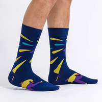 Quentin chaussettes de haute qualité personnalisées avec logo nouveauté chaussettes drôles sur mesure mode Cool chaussettes folles