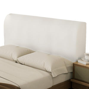 ผ้าคลุมหัวเตียงสกาย ซิลเวอร์ ฟ็อกซ์ ฟลีซ ผ้ากำมะหยี่น้ำหนักปานกลาง ผ้าป้องกันฝุ่นแบบยืดได้ ป้องกันฝุ่นข้างเตียง สีพื้น - Product Image 1