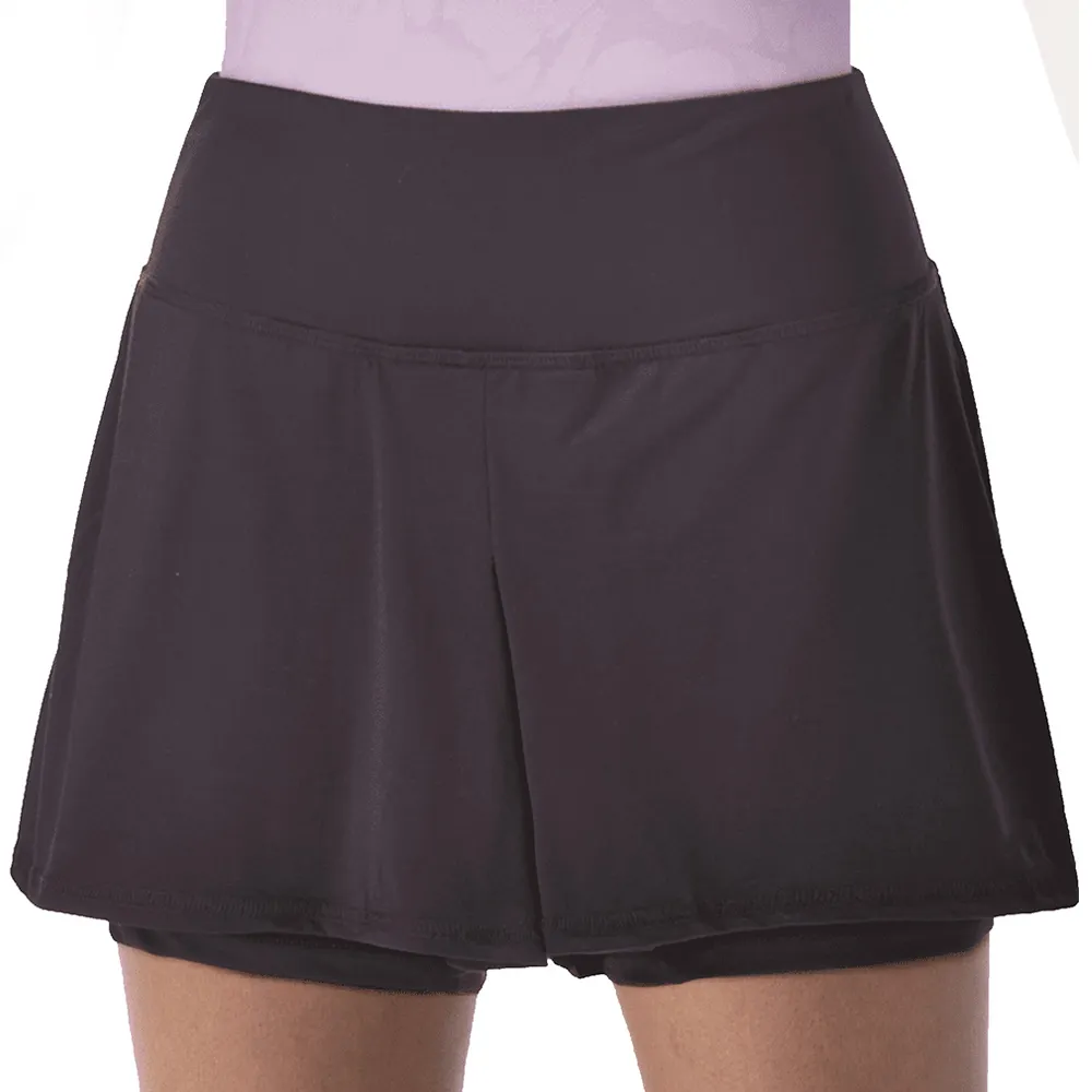 Lente En Zomer Tennisrok Korte Broek Nylon Bedrukte Tennisrok Badminton 2 In 1 Rok