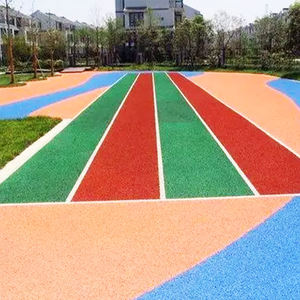 環境にやさしい無毒Epdm着色ゴム顆粒/Epdmゴムクラム人工芝またはランニングトラック用 - Product Image 4