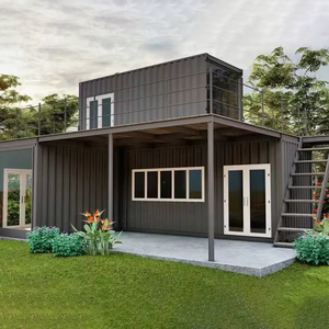 20ft Jardin Hôtel Maison Mobile Studio En Bois Plat Emballage Conteneur Café - Product Image 4