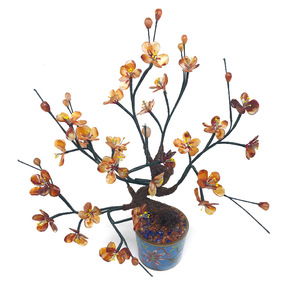 High End Home Decoration Potted Plants Natural <strong>Jade</strong> <strong>Stone</strong> Flower Bonsai - Product Image 1