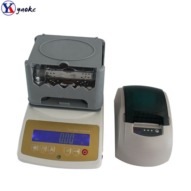 YAOKE Gold Platinum Silver Precious Metal Authenticity & Purity Tester MDJ-600KK Density Meter 0.001 Accuracy 1 Year Warranty