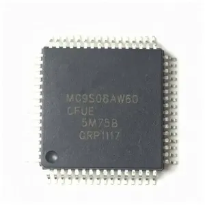 원 스톱 공급 전자 부품 BOM 목록 MC9S08AW60CFUE QFP-64 재고 MC9S08AW60 원래 마이크로 컨트롤러 IC MC9S08AW