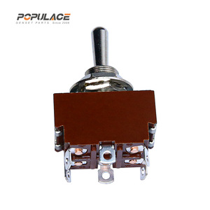 Commutateur rotatif Populace 104215 à 3 positions, bornes à vis, métal, IP31, pour groupe électrogène - Product Image 1