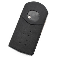 Étui de clé pliable à 4 boutons pour télécommande de voiture