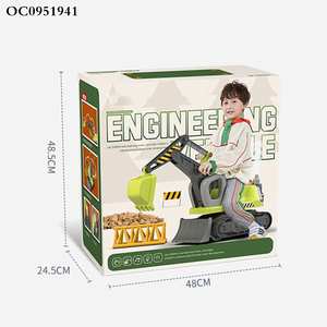 Excavadora Eléctrica de Juguete, Modelo de Ingeniería Mecánica <span class=keywords><strong>para</strong></span> Niños de 3 a 5 Años, con Luces, Sonido y Función de Pulverización de Agua - Product Image 6