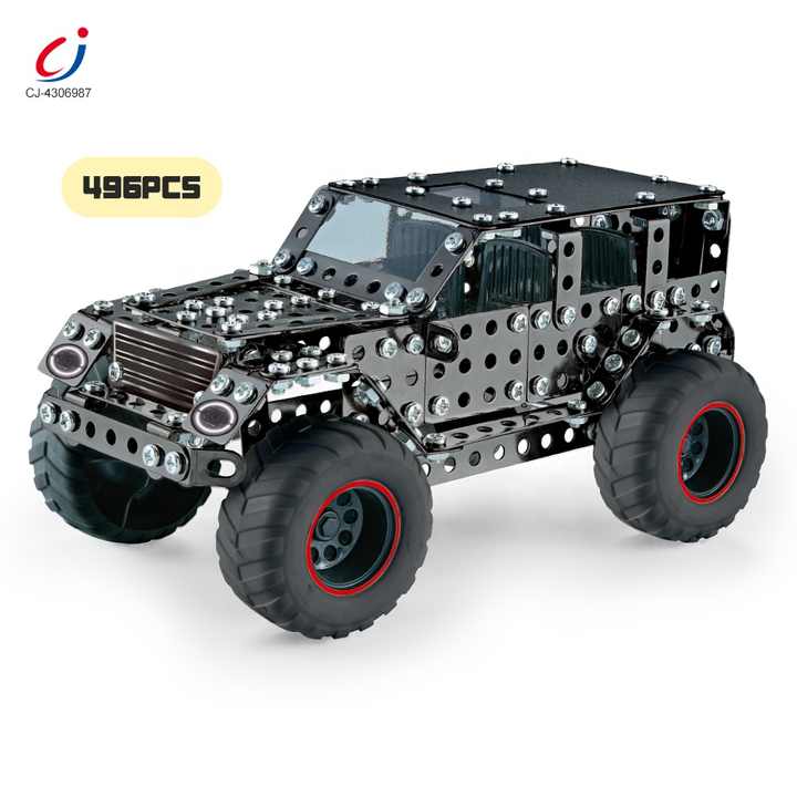 Chengji Diy Metal Vehicle Block Toy - Educational Assembly