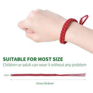 Bracelet tressé en cuir anti-moustique <span class=keywords><strong>Chanson</strong></span> All Natural Pu pour adultes et enfants - Product Image 5