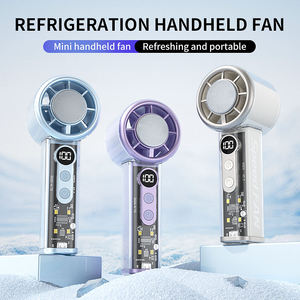 Nuevo Ventilador de Mano Mini Transparente USB X05, Ventilador Portátil de Alta Velocidad con Enfriamiento Turbo, Enfriamiento con Aire Frío Intenso, con Cuerda para Colgar - Product Image 2