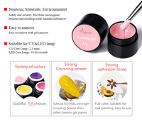 Vernis à ongles uv led, disponible dans 58 couleurs, 1 unité, vente en gros