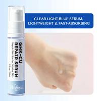 Sérum Réparateur en Gros au Tripeptide-1 de Cuivre, Panthénol, Niacinamide et Centella Asiatica pour Soin de la Barrière Cutanée, Personnalisé, 30ml