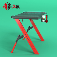 Table d'ordinateur de jeux, grand format, avec tapis de souris gratuit, Led Rgb, pour jeux multiples