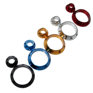 Caña de pescar de tamaño personalizado, control de bobinado de aluminio, anillo embellecedor de aluminio colorido, puntas de aluminio, aparejos de pesca de forma personalizada DIY - Product Image 1