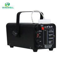 Machine à fumée/brouillard AMG ART Winwell W-D064 de haute qualité 400W avec télécommande, capacité de 2L, en métal, pour fêtes et scènes