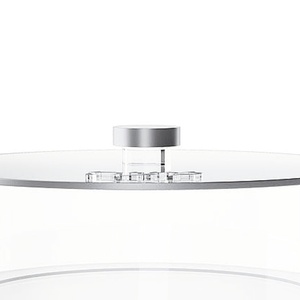 Exquis Juif Matzah Cas Argent Base Acrylique Pessah Table Décoratif Rond <span class=keywords><strong>Matza</strong></span> Titulaire Boîte - Product Image 6