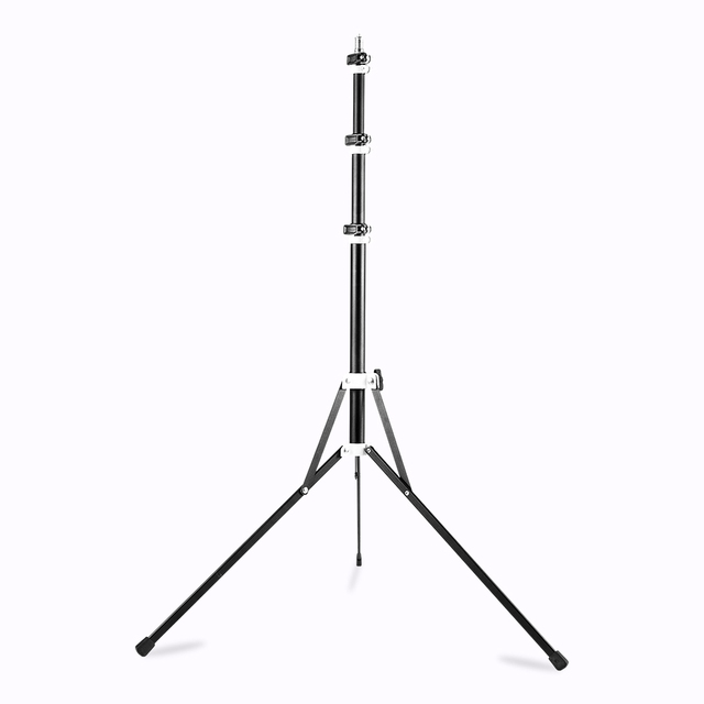 BEIYANG 2.2m Portable Foldable Aluminum Alloy Tripod Flexible Photographic Lighting Professional Outdoor Camera Phone Video