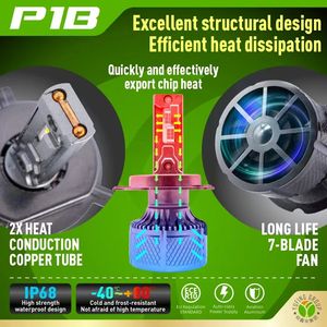 P1B Vente en gros d'usine Série H Série 9 Phares LED 130W 9000LM Haute luminosité Ampoules de <span class=keywords><strong>voiture</strong></span> économiques Kit de conversion - Product Image 1