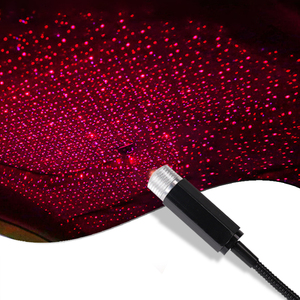 New USB Xe Máy chiếu LED bầu trời đầy sao đèn chiếu phụ kiện nội thất trang trí xe Roof Top Trần Sao ánh sáng - Product Image 3