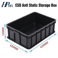 Chariot de manutention ESD pour composants SMT, boîtes, bobines de PCB, étagères de stockage de matériaux SMD, composants PLC et de moteur