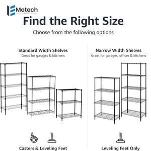 חוט כיתה תעשייתי מדפים עם כבלים נעולים, מחסן נייד לסדנה/קמעונאות, עמיד חלודה - Product Image 6