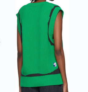 Nouvelle collection Automne Hiver 2025 – <span class=keywords><strong>Gilet</strong></span> pull sans manches pour <span class=keywords><strong>femme</strong></span>, <span class=keywords><strong>en</strong></span> <span class=keywords><strong>laine</strong></span>/acrylique, couleur unie, anti-rétrécissement, décontracté, élégant, épais, col rond, pour le quotidien - Product Image 2