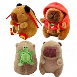 Kit complet de fournitures scolaires Capibara, ensemble Escuela Capibaras avec jouet en peluche, bracelet, porte-clés, carnet pour les étudiants, cadeau - Product Image 6