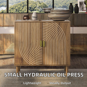 Buffet en bois de style ferme moderne, éco-responsable et durable, avec design épuré, pour le rangement dans le salon, l'hôtel, la cuisine et la salle à manger - Product Image 2