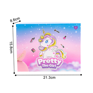 HUANUO Set di giocattoli per il trucco lavabile sicuro per bambini Set di lucidalabbra per ragazze - Product Image 6